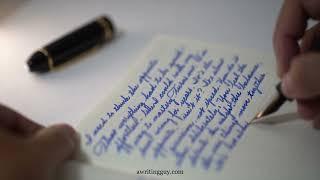 Fountain Pen Writing | write with me