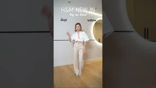 H&M HAUL - New in  #mierzymy