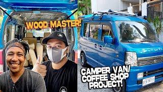 MEET THE WOOD MASTER | Camper Van Project with Coffee Break PH