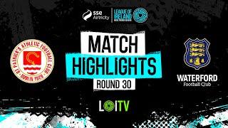 SSE Airtricity Men's Premier Division Round 30 | St Patrick’s Athletic 3-0 Waterford | Highlights