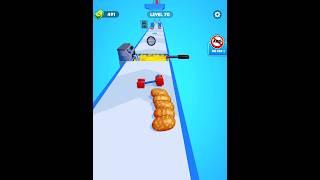 Potato fries Run level-70 ゲームの楽し み #shorts #foryou #mobilegame #게임