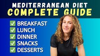 FULL DAY of Mediterranean Diet Meal Ideas [COMPLETE BEGINNER'S GUIDE]