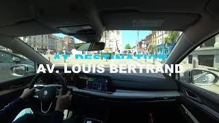 Driving Around Brussels - Vilvoordelaan to Av. Louis Bertrand (4K)