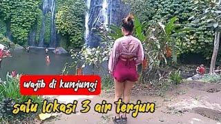 satu lokasi 3 air terjun || banyumala waterfall BALI