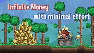 Farming the Torch God for INFINITE Money in Terraria