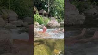 Гидромассаж на реке в Таиланде #тайланд #travel