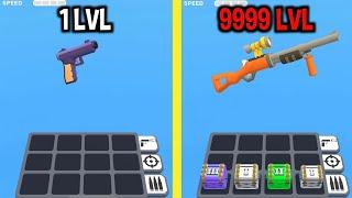 MAX LEVEL in Merge Weapons Game