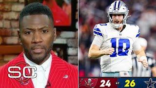 "Buccaneers are DONE!" - ESPN reacts to Dallas Cowboys' 26-24 win over Baker Mayfield in Week 16