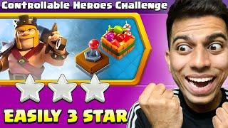 How to 3 Star Controllable Heroes Challenge in Clash of Clans