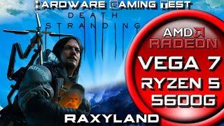 Death Stranding | VEGA 7 Ryzen 5 5600G | RAXYLAND Hardware Gaming Test