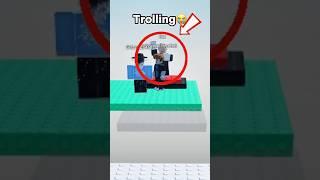 ROBLOX TROLL Gets OUTSMARTED IN INSANE Clutch!