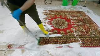 Стирка ковров Кемерово / eco.chistka - очередное залипательное видео / Rug washing - new asmr video