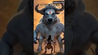 nandi or mahadev #ai #animation #bhagwan #bholenath #nandi #god #aivideo #viralvideo #shorts #short