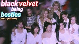 blackvelvet being besties, their friendship over the years