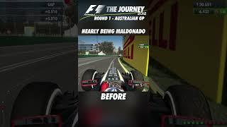 Nearly Doing A MALDONADO Before MALDONADO Even Did It!!! Nearly a BIG CRASH, But We SAVED1 #f12012