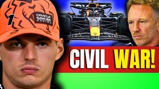 Redbull is TURNING AGAINST Max Verstappen | F1 NEWS