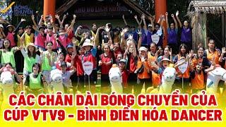 Các chân dài bóng chuyền hóa dancer quẩy cực sung trong buổi Team Building của Cúp VTV9 - Bình Điền