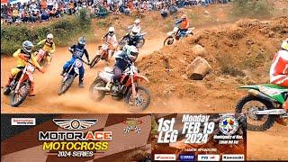 PRO EXPERT | Mackung vs Napat vs Mitch vs Bornok 1st heat Motocross 2024 (Wao Lanao del Sur)