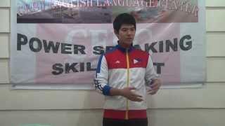 [CEBU/CELC]셀크 Powerspeaking 과정 'Baek'학생의 (Mar) Presentation