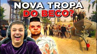 FIZ UMA GU3RR4 PRA ESCOLHER O NOVO MEMBRO DO BECO no GTA RP  (Clips da LIVE) (Modder Clips)