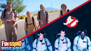 Ghostbusters Music Video! Side By Side w: Lyrics!