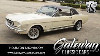 1966 Ford Mustang For Sale #2926 Gateway Classic Cars Houston Showroom