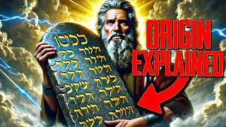 The TRUE STORY Behind Moses and the 10 Commandments