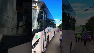 Bangalore SETC Bus  AC Seater Cum Sleeper | Crossing Hosur City #subscribe