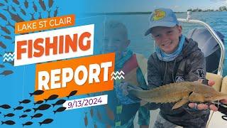 The Lake St. Clair Fishing Report 9/13/2024