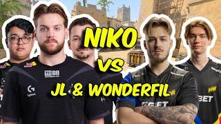 NiKo w/malbsMd&huNter (22/16)  vs jL&w0nderful (Mirage) FACEIT Ranked Sep 17, 2024 | CS2 POV