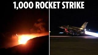 Israeli war planes blitz 1,000 Hezbollah rockets ready to launch in revenge for exploding pagers