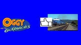 Conrail336 CSX909 Salutes #4 Oggy And The Cockroaches