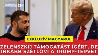 Veszélyben Trump béketerve: Zelenszkij látszólag támogatta, de meg akarja buktatni (magyar szinkron)