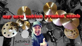 Nick D'Virgilio - My new Sabian Cymbal stash