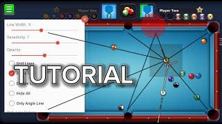 8 Ball Pool Guideline Tool Tutorial | 100% Free App | By HK GAMER 308