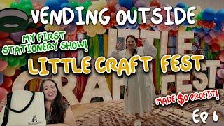 Flying to Houston for Little Craft Fest 2025 |  Single Sploot Artist Vlog | Vending Outside Ep.6
