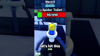 SECRET ADMIN WEAPON vs TOILETS in Roblox!