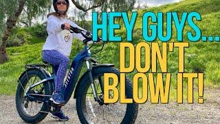 Ebiking Men- 5 Top Ebikes for Your Woman (Don't blow it!)