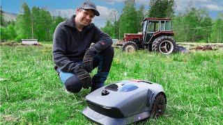 Does this Belong on a Farm? | Testing the Mova 1000 Robot Lawnmower