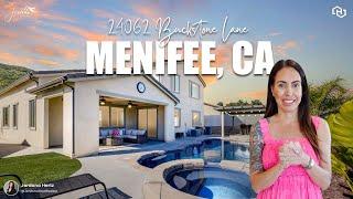 Luxury 4 bed, 3 bath pool home in Menifee, CA! #audiemurphyranch #gatedcommunity #poolhome