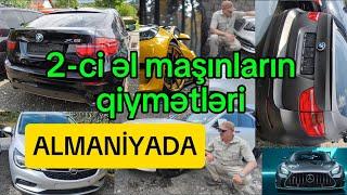 Almaniyada qarışıq avtomobillərin qiymətləri və vəziyyətləri. 