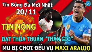 Tin Bóng Đá 20/11: NÓNG! MU Đạt Thỏa Thuận Chiêu Mộ ''Thần Gió''; Chelsea Chơi Để MU Vụ Maxi Arạuo