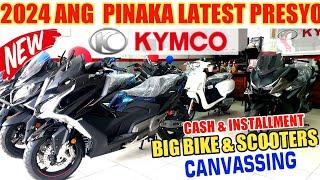 2024 KYMCO MOTOCYCLES ANG PINAKA LATEST PRESYO | KYMCO MOTORCYCLE CANVASSING