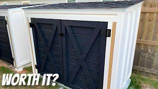 is it CHEAPER to buy a SHED or to take the DIY route?