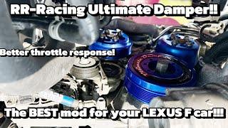 The RR Racing Ultimate Crank Pulley kit is a MUST HAVE for your Lexus GS-F, RC-F, IS-F, and IS500!!