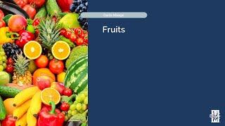 On Cooking Chapter 26   Fruits