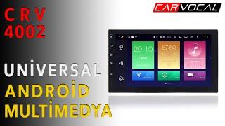 Carvocal CRV-4002 Universal Android Double Din Tanıtım