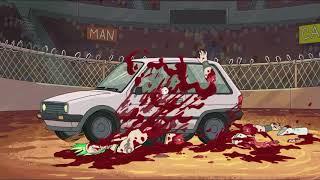 MAN VS CAR - Rick and Morty