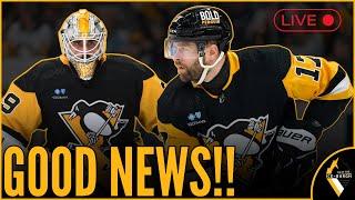 LIVE | Penguins Get Good News Ahead of Season Opener