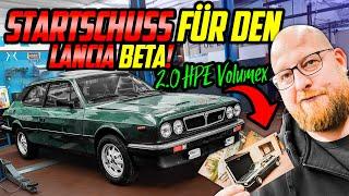 Unser XXL PROJEKT STARTET! - Lancia Beta 2.0 HPE Volumex - Ist DIESER MOTOR noch BRAUCHBAR?